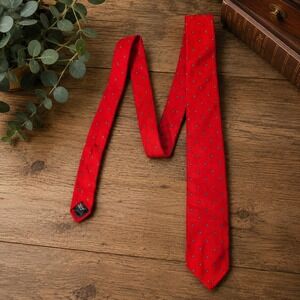 Robert Talbott Red Patterned Men's Silk Tie‎